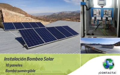 Instalación de bombeo solar
